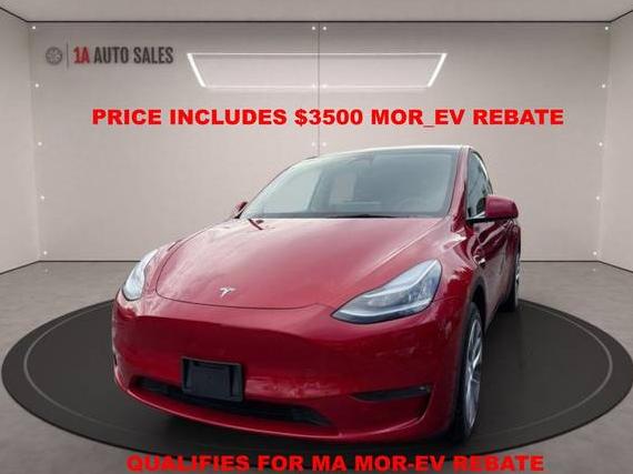 TESLA MODEL Y 2022 7SAYGDEE1NA018350 image